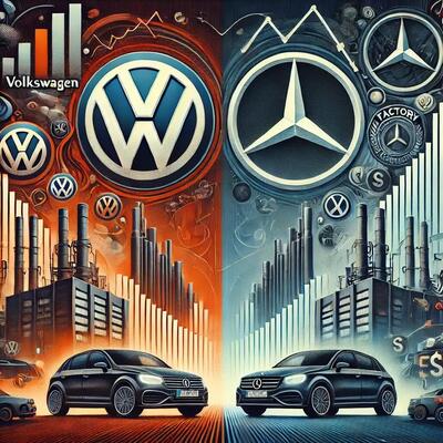 Crisi Volkswagen e Mercedes: tagli agli stipendi dei manager e &quot;obbligo di stare in ufficio&quot; 