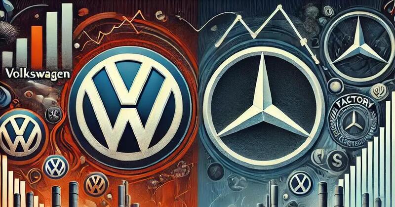 Crisi Volkswagen e Mercedes: tagli agli stipendi dei manager e &quot;obbligo di stare in ufficio&quot; 