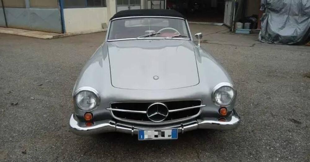 Mercedes-Benz 190 SL  d'epoca a Cremona (10)