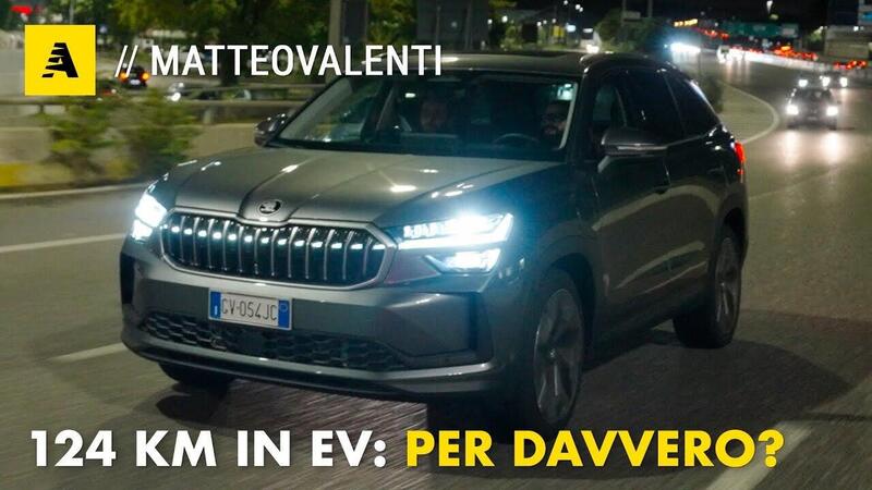 Skoda Kodiaq ibrida plug-in: ma davvero fa 100 km in elettrico? [VIDEO]