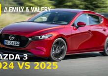 Mazda 3 vs se stessa (ma con il nuovo motore 2.5) Come cambia il MY 2025 [VIDEO]