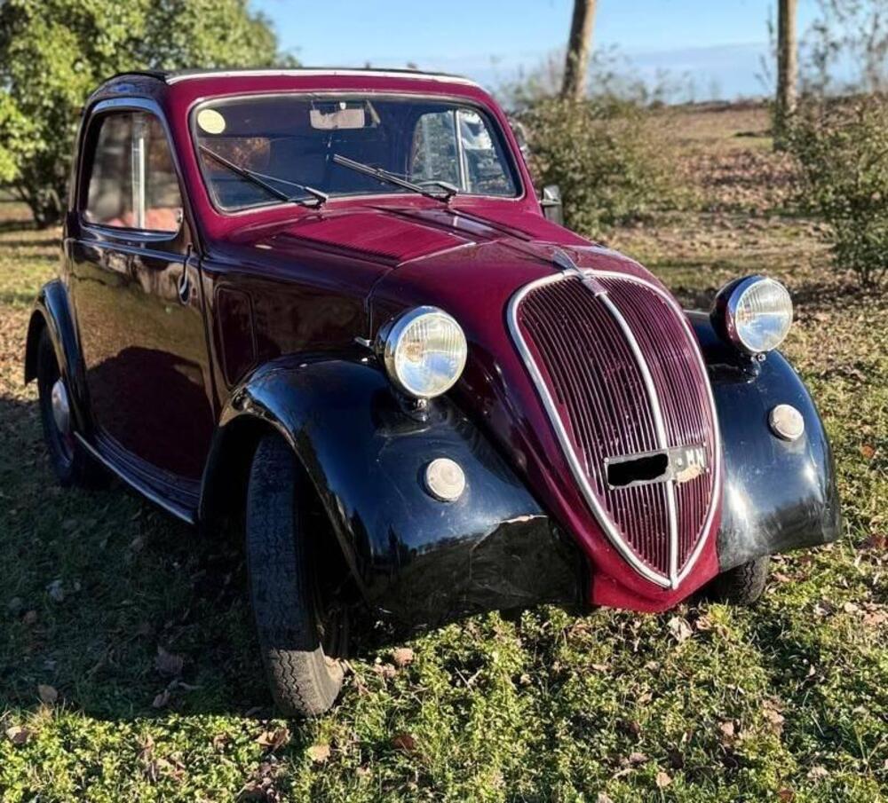 Fiat 500 Topolino d'epoca a Mantova (2)