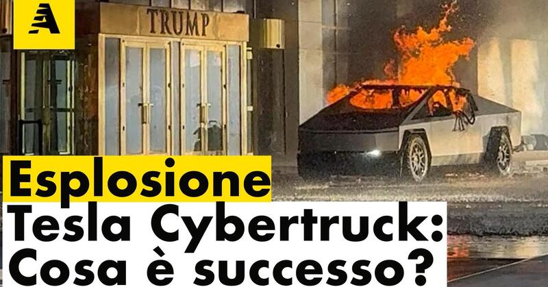 Esplosione Tesla Cybertruck davanti alla Trump Tower: cos&#039;&egrave; successo veramente?