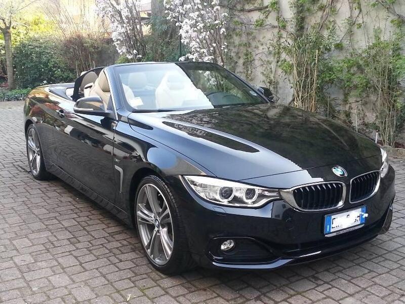 BMW Serie 4 Cabrio 428i  Sport  del 2014 usata a Castelverde