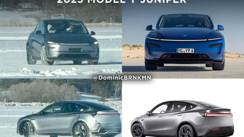 Tesla Model Y 2025 Juniper: potrebbe farvi cambiare idea sull&#039;auto elettrica?