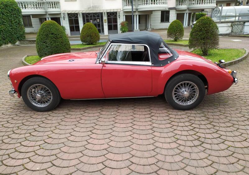 Mg A  MKII  1622cc.d'epoca del 1962 a Voghera