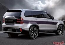 Mitsubishi: torna la Pajero nel 2026 con un'ibrido plug-in [RENDER]