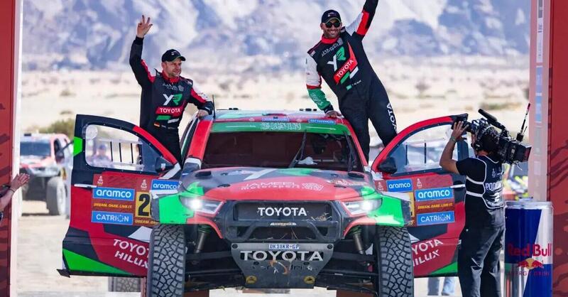 Dakar 2025. Finale. Yazeed Al Rajhi, Toyota, Profeta in Patria 