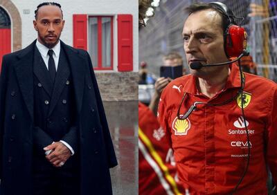 F1. Chi è Riccardo Adami, il nuovo ingegnere di pista di Lewis Hamilton in Ferrari che ha avuto l'ok da Vettel