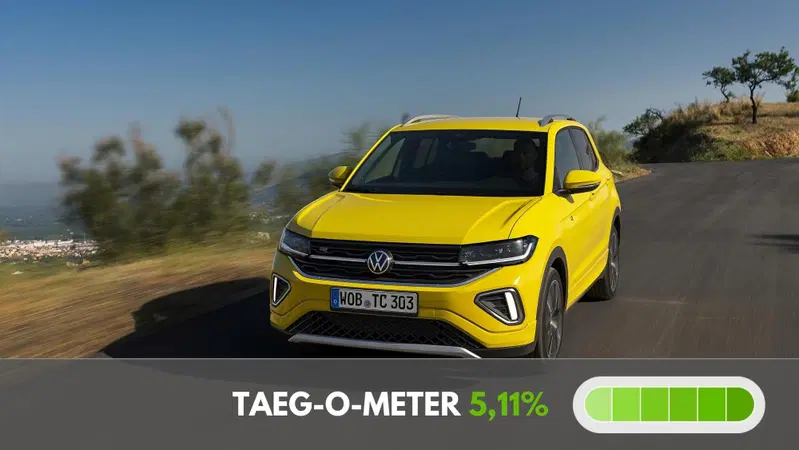 Volkswagen T-Cross anche lei nell'agone delle promozioni con rate sotto i cento euro