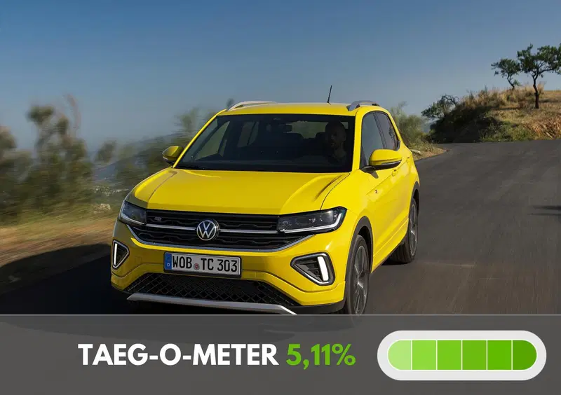 Volkswagen T-Cross anche lei nell'agone delle promozioni con rate sotto i cento euro