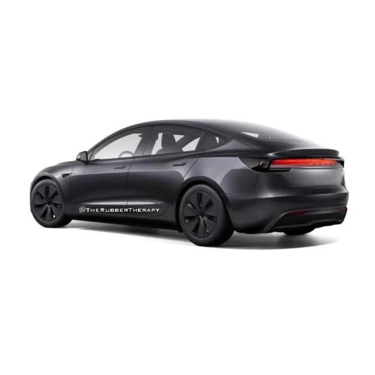 Tesla: come sarebbe la Model 3 con il look della Model Y [RENDER] (2)