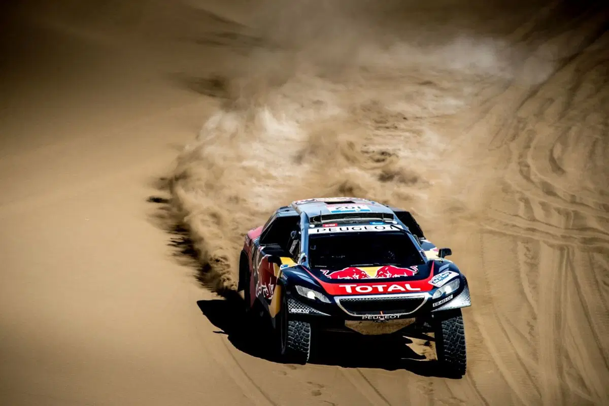 SWR16 Telex 09. “Tripletta” Peugeot nelle dune d’oro di Hami (7)