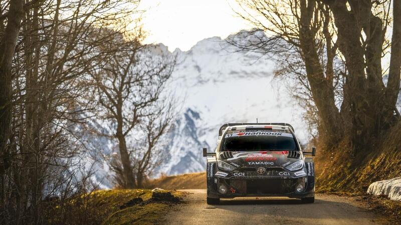 WRC25 Monte-Carlo D2. Ogier, Toyota, prima rischia e poi dilaga. Il Campione del Mondo in difficolt&agrave;