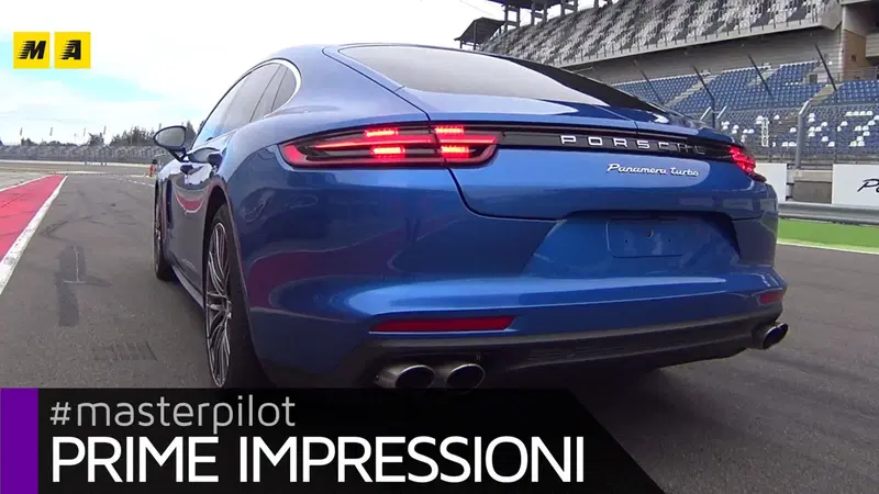 Nuova Porsche Panamera: il "nostro" hot lap al Lausitzring [Video]