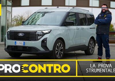 Ford TOURNEO COURIER (furgoncino con orgoglio!) PROVA STRUMENTALE - PRO e CONTRO [VIDEO]