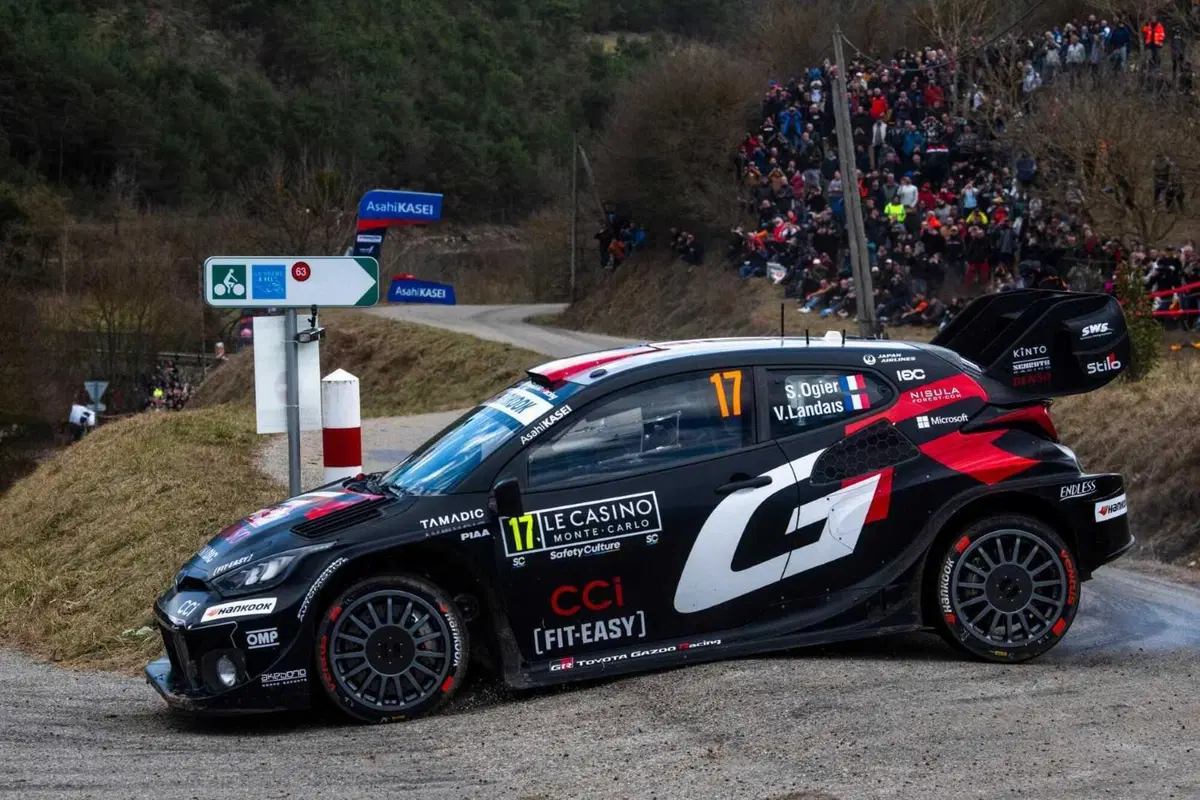 WRC25 Monte-Carlo. Sébastien Ogier, Toyota, vittoria e record a quota 10. Pazzesco!