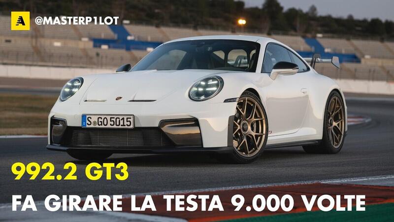 Nuova Porsche 911 GT3 2025 a quota 9000 la 992.2 fa sognare [VIDEO]