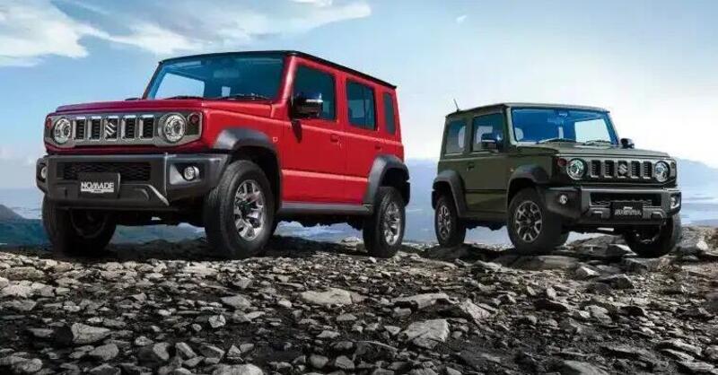 Suzuki Jimny Nomade a 5 porte: pronta per il Giappone ma...