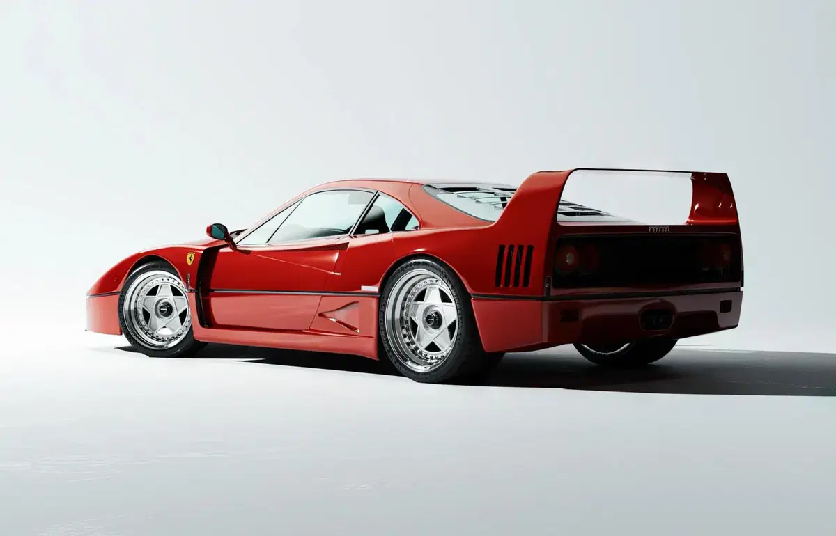 Ferrari F40 e Officine Fioravanti, cosa c'è che non va negli ammortizatori? (7)