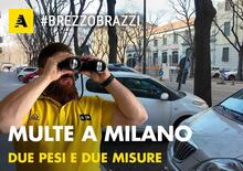 Multe a Milano: parcheggio selvaggio, due pesi e due misure [VIDEO]