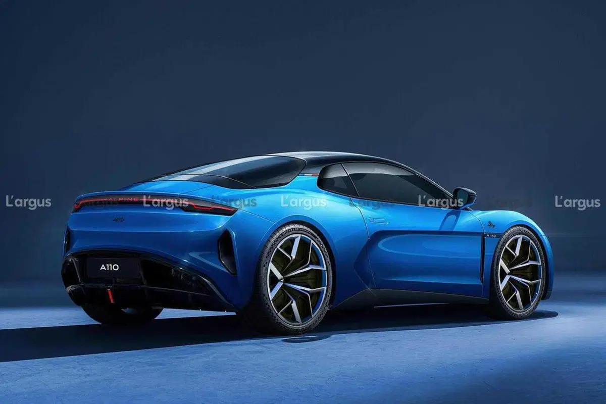 Alpine A110: elettrica da 480 Cv, peso ridotto e batterie "diverse" (4)