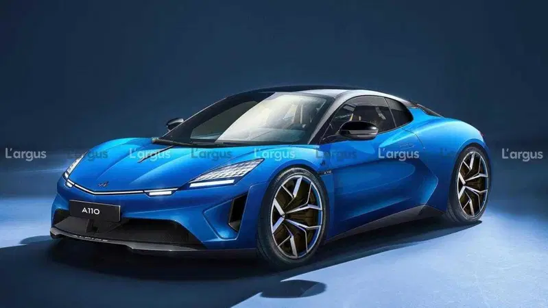 Alpine A110: elettrica da 480 Cv, peso ridotto e batterie "diverse"