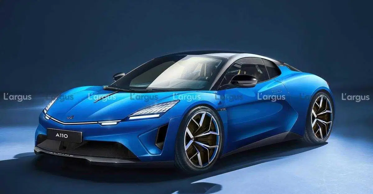 Alpine A110: elettrica da 480 Cv, peso ridotto e batterie "diverse"