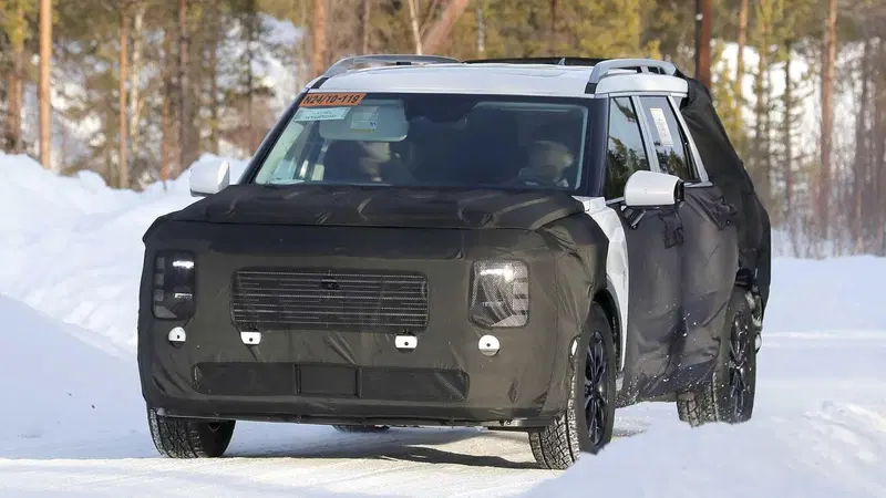 Hyundai Palisade XRT: il SUV premium pronto per l'off-road [Foto Spia]
