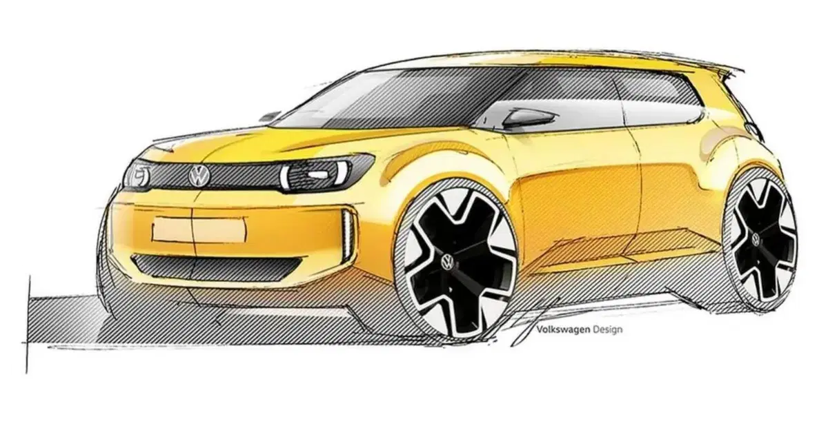 Volkswagen IDEVERY1: pubblicati i disegni dell'elettrica da 20.000 Euro in arrivo nel 2027