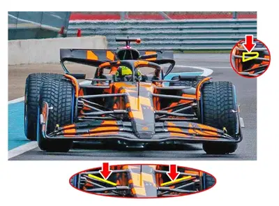 Formula 1 2025: McLaren MCL39, le novit&agrave; tecniche