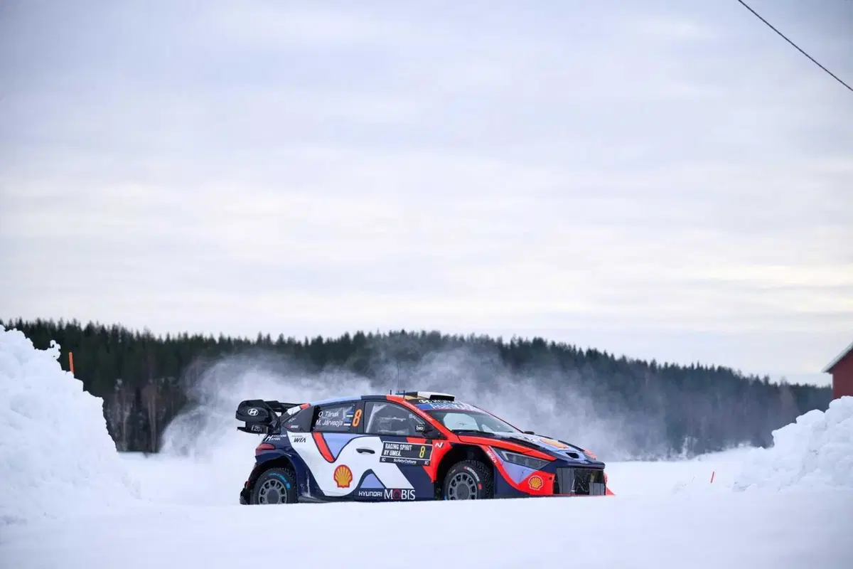 WRC25 Svezia d2. Tanak, Katsuta, Evans sul filo del rasoio (3)