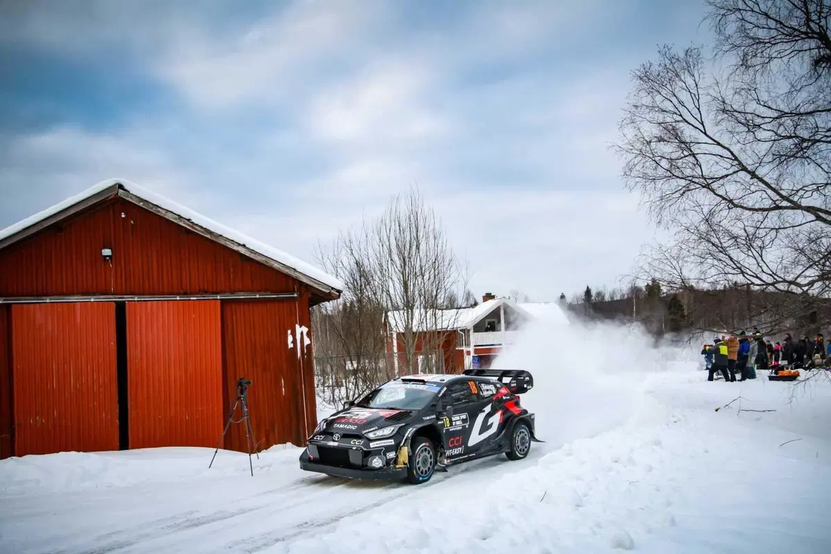 WRC25 Svezia d2. Tanak, Katsuta, Evans sul filo del rasoio (5)