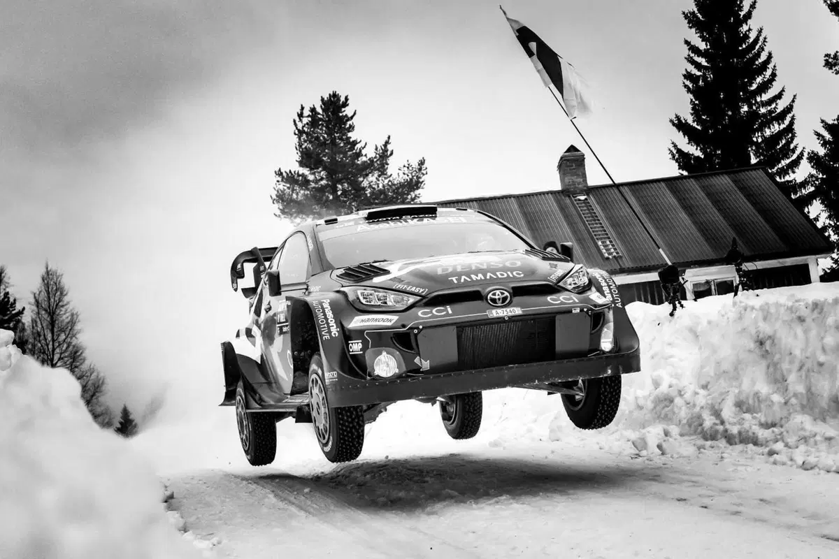 WRC25 Svezia d2. Tanak, Katsuta, Evans sul filo del rasoio (8)
