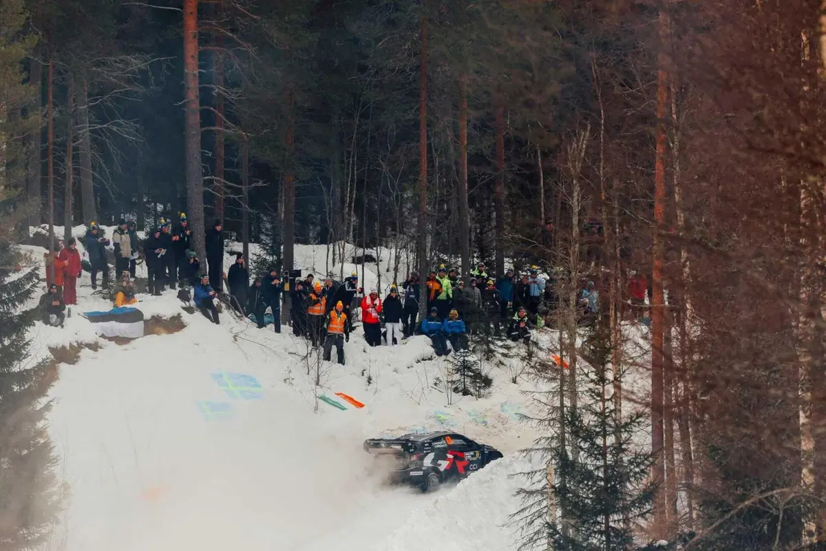WRC25 Svezia d2. Tanak, Katsuta, Evans sul filo del rasoio (12)