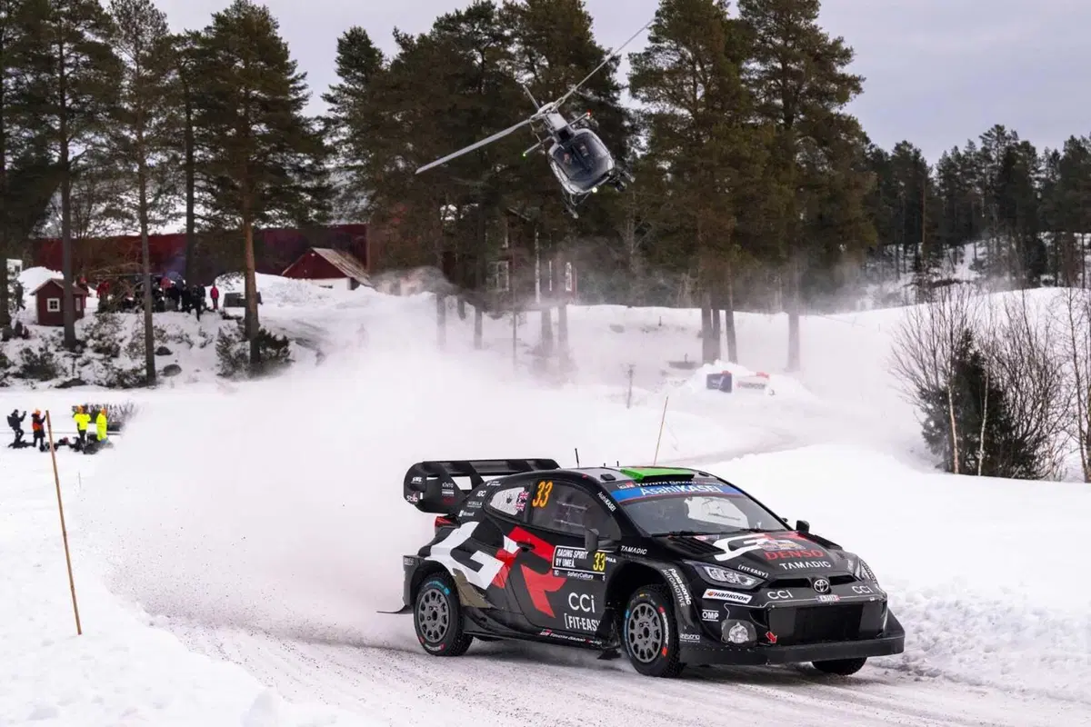 WRC25 Svezia d2. Tanak, Katsuta, Evans sul filo del rasoio (16)