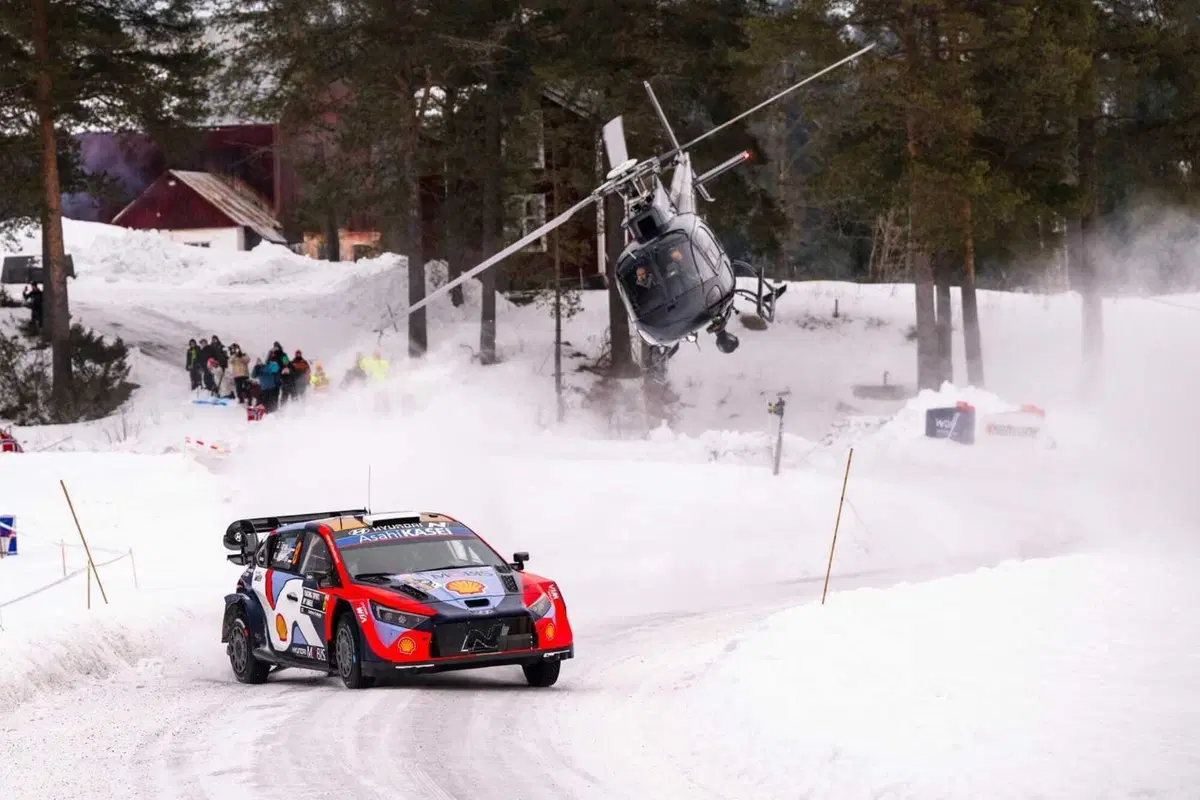 WRC25 Svezia d2. Tanak, Katsuta, Evans sul filo del rasoio (17)