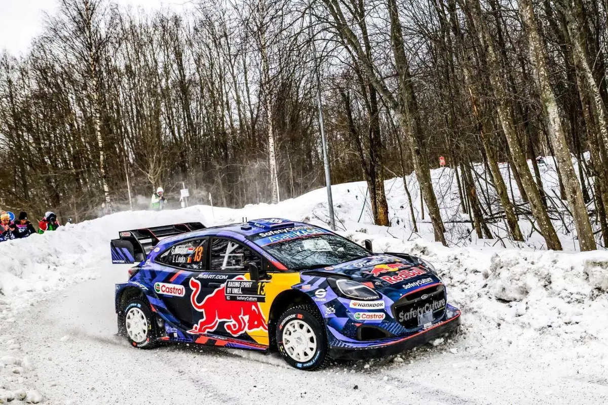 WRC25 Svezia d2. Tanak, Katsuta, Evans sul filo del rasoio (23)