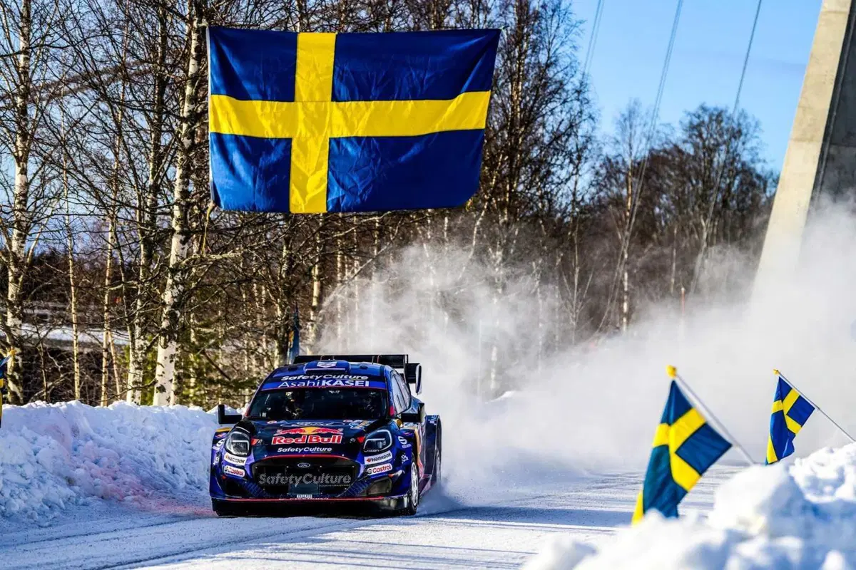 WRC25 Svezia d2. Tanak, Katsuta, Evans sul filo del rasoio (24)