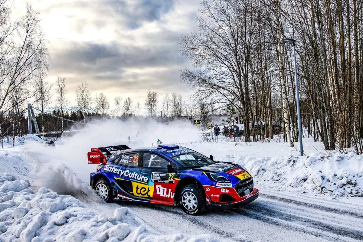 WRC25 Svezia d2. Tanak, Katsuta, Evans sul filo del rasoio (26)