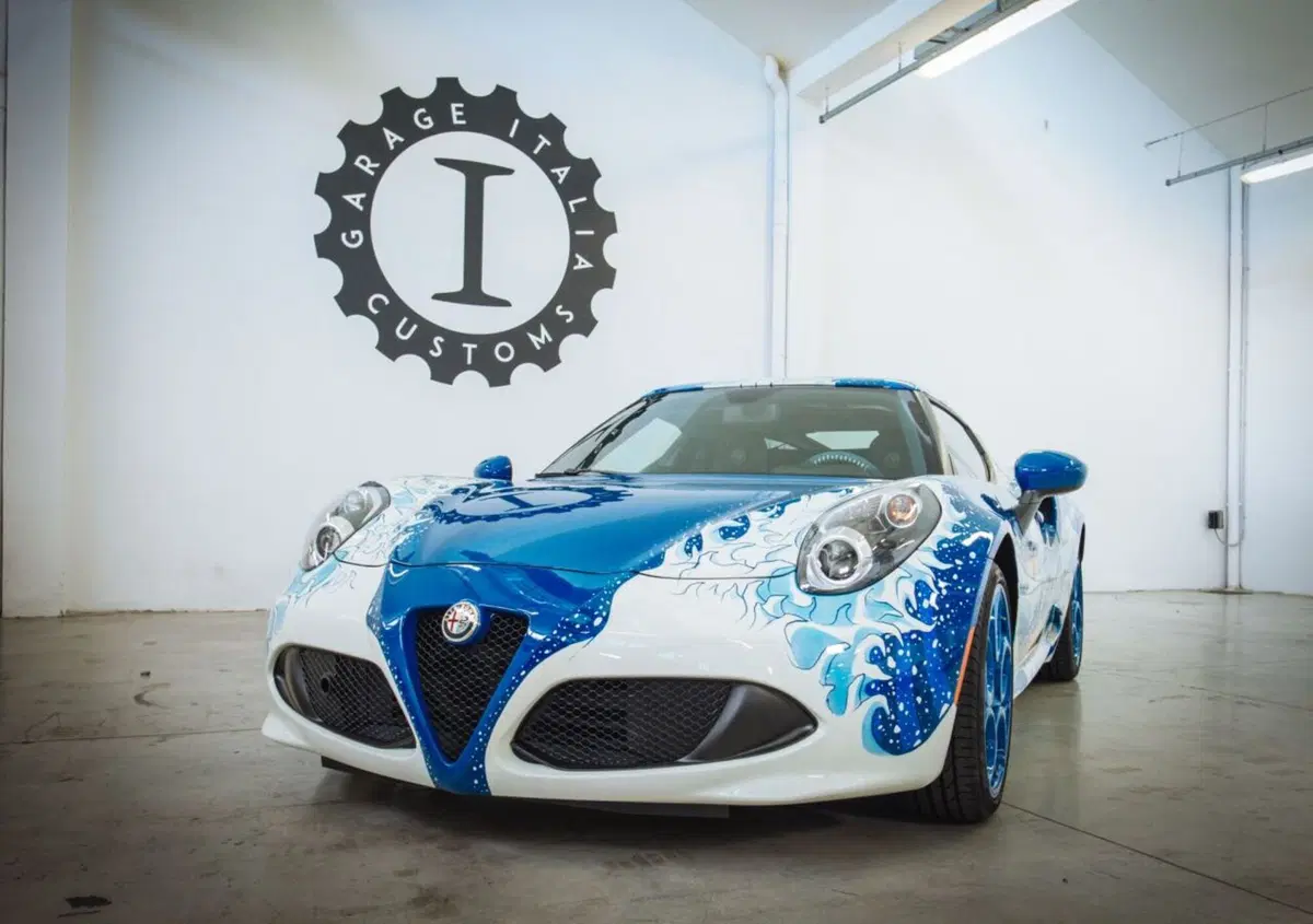 Alfa Romeo 4C Hokusai: arte giapponese, ingegneria italiana