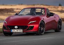 Mazda MX-5: suggestioni di Iconic SP nel render della quinta serie