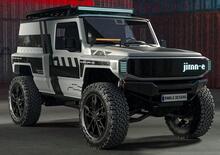 Suzuki Jimny, fantasia in elettrico, il mini big-foot di Bimble Design