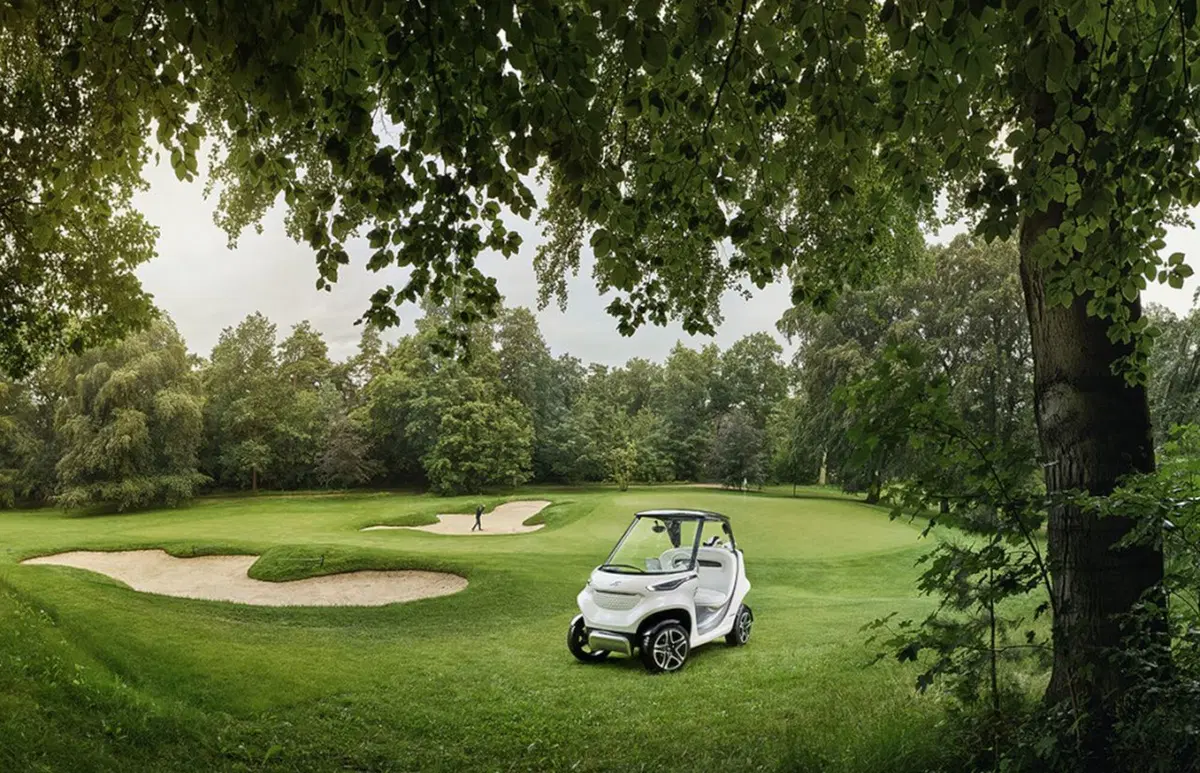 Mercedes-Benz Golf Car, la Stella anche sul green (4)