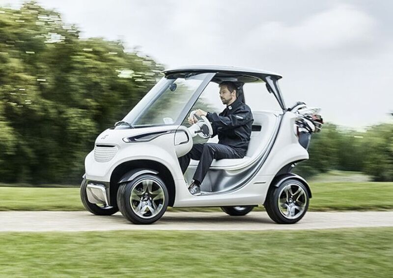 Mercedes-Benz Golf Car, la Stella anche sul green