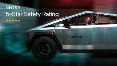 Tesla Cybertruck: lo schianto e i giudizi dell'NHTSA, 5 stelle [VIDEO]