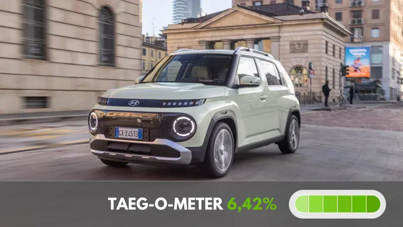 Hyundai Inster l'antagonista di Grande Panda in offerta