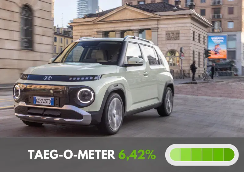 Hyundai Inster l'antagonista di Grande Panda in offerta