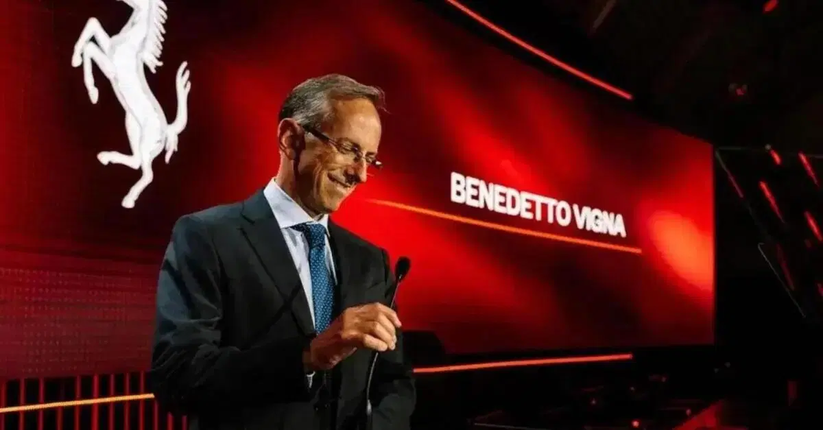 F1. Benedetto Vigna, CEO Ferrari, all'evento a Milano: "Una passione cos&igrave; la capisci solo vivendola"