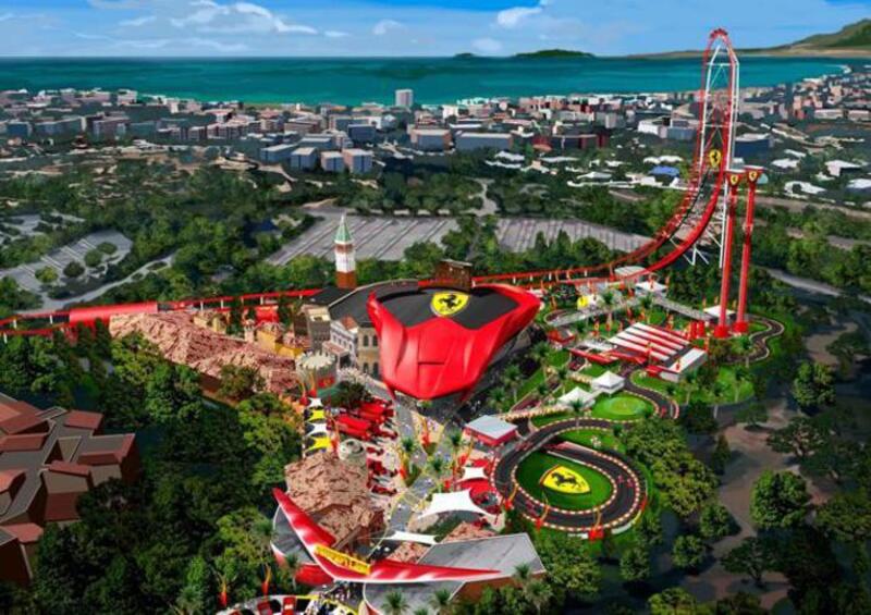 Ferrari Land Spagna: aprir&agrave; il 7 aprile 2017